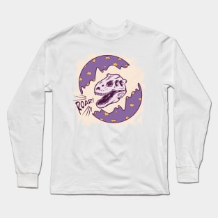 Happy eastrawr dinosaur Long Sleeve T-Shirt